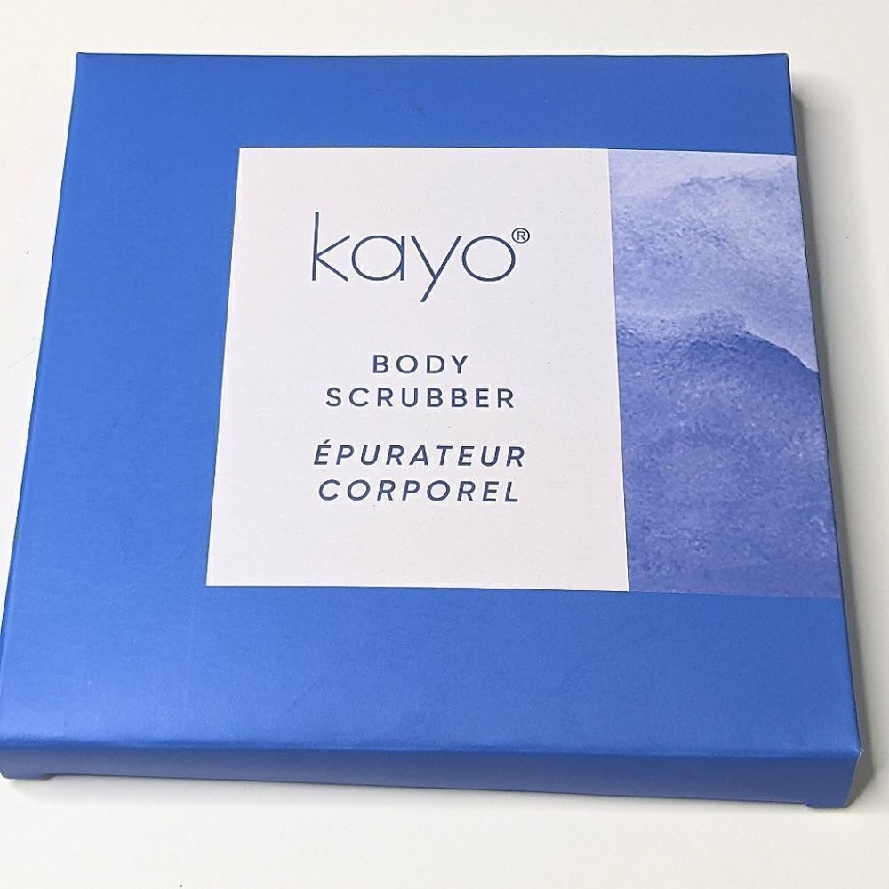 kayo Blue Body Scrubber
